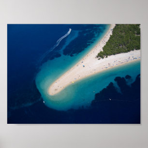 Póster Zlatni rat Bol Hrvatska