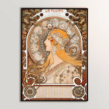 Zodiac: Arte Icônica de Mucha Nouveau Masterícula