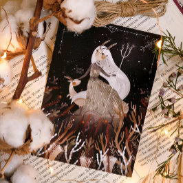 Póster Zodiac Capricorn por Alexandra Dikaia