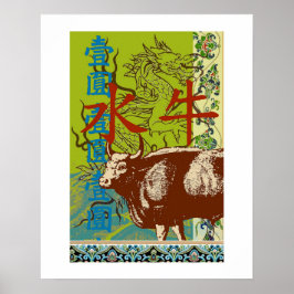 Poster Zodiac chinês