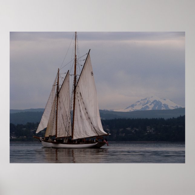 Póster Zodiac e Mt Baker (Frente)