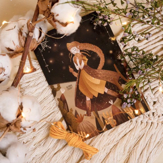 Póster Zodiac Scorpio por Alexandra Dikaia (Embrace your inner Scorpio and ask him not to complain about his misdeeds. )