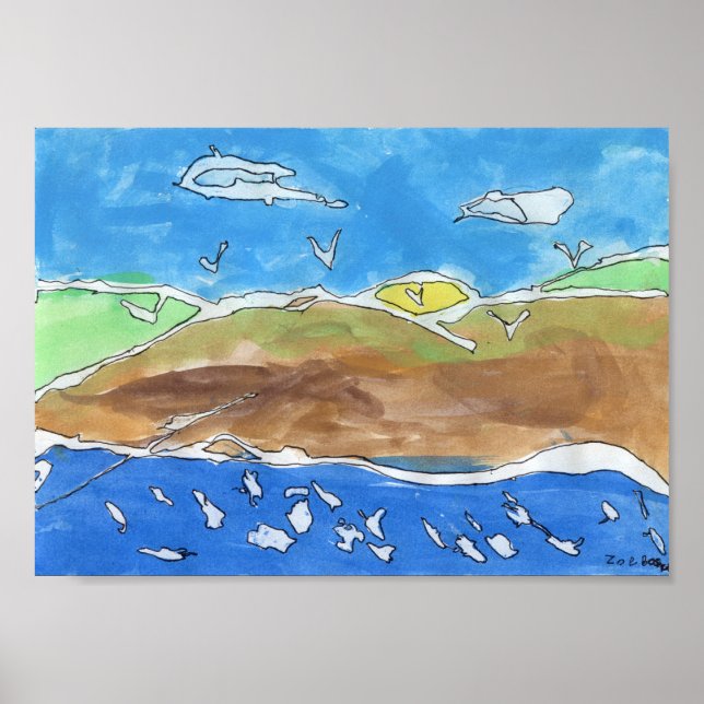 Poster Zoe B Phongmuitos (Frente)