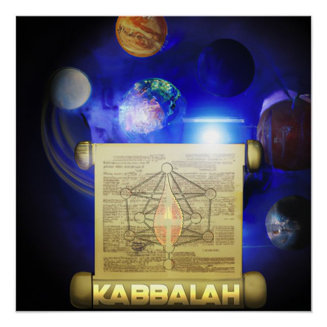 Póster Zohar Kabbalah (Frente)