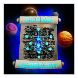 Póster Zohar Kabbalah Poster
