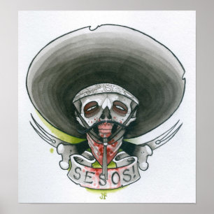 Póster Zombi de Bandito