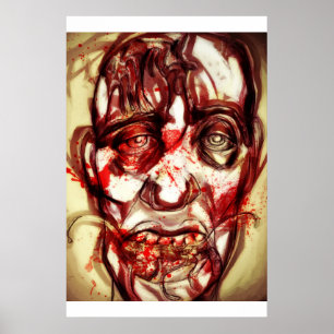 Poster zombi entre a vida