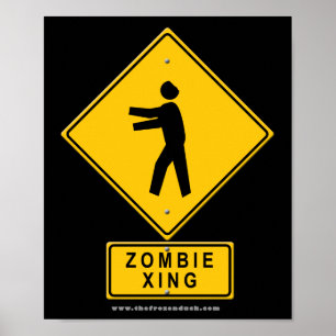Póster Zombi XING