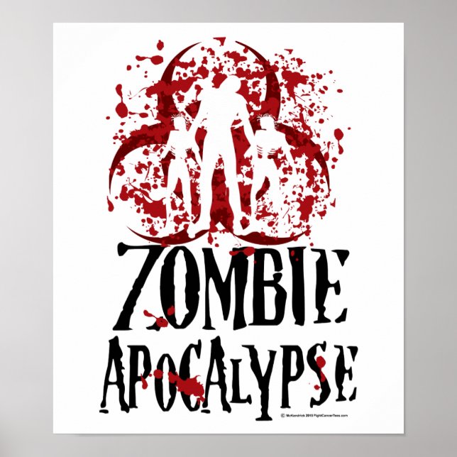 Poster Zombie Apocalypse (Frente)