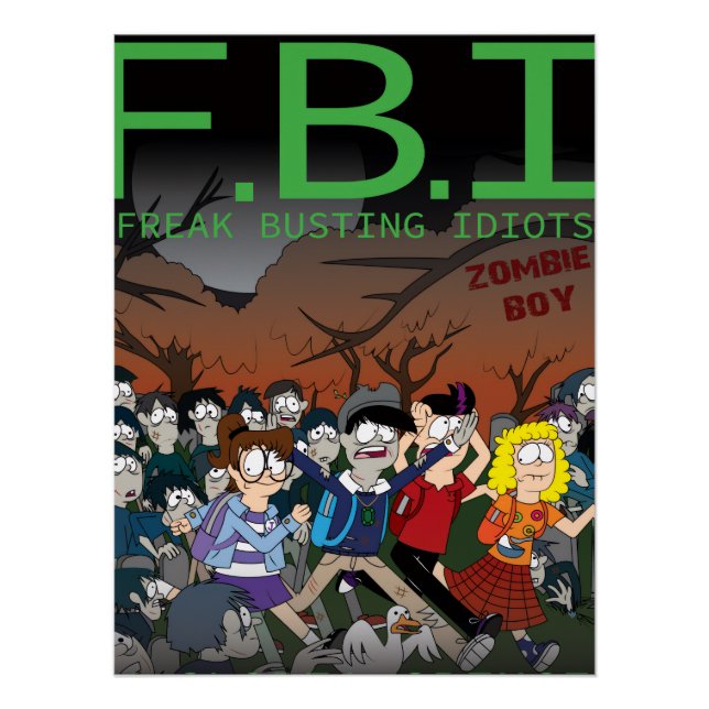 Póster Zombie Boy Cover Poster (Frente)