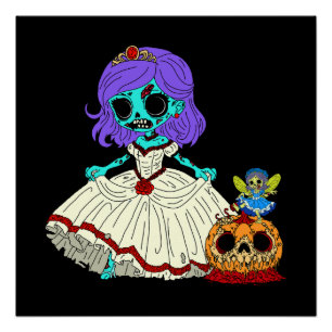 Póster Zombie Cinderella