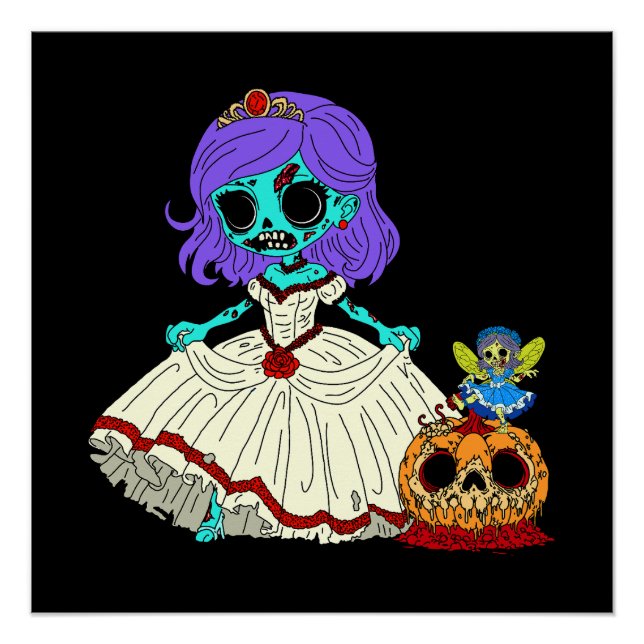 Póster Zombie Cinderella (Frente)