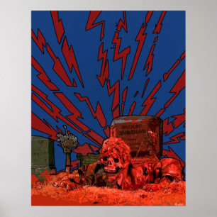 Poster Zombie do Dia de os pais Creepshow