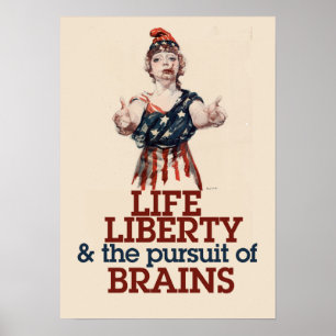 Póster Zombie Liberty