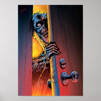 Póster Zombie Na Sua Porta