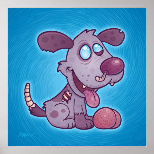 Póster Zombie Puppy