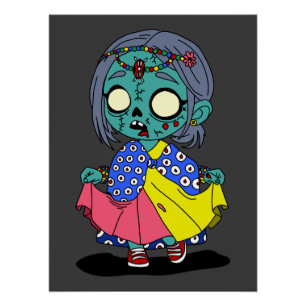 Póster Zombie Queniana