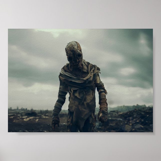 Poster Zombie radioativa (Frente)