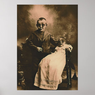 Poster Zombie Siblings