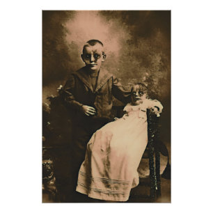 Póster Zombie Siblings