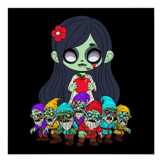 Póster Zombie Snow White (Frente)