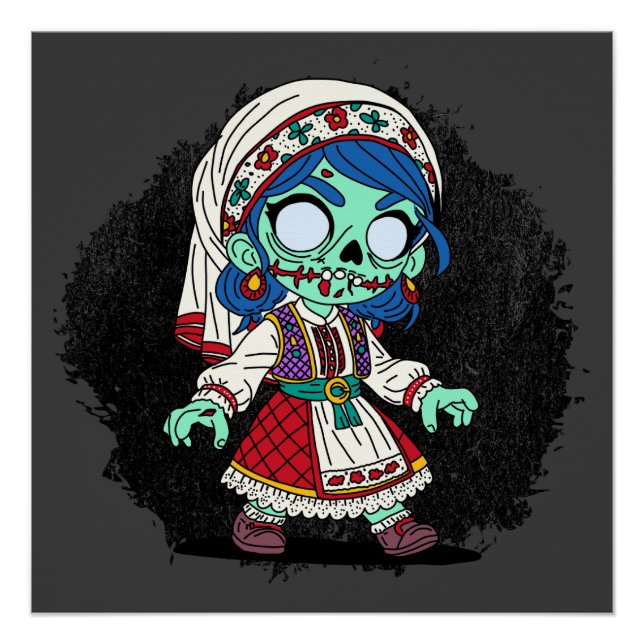 Póster Zombie Turca (Frente)