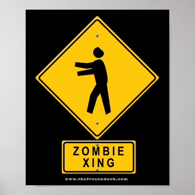 Póster Zombie XING (Frente)