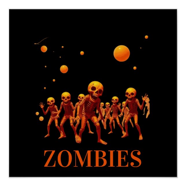 PÓSTER ZOMBIES (Frente)