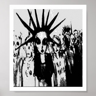 Poster Zombies digitais