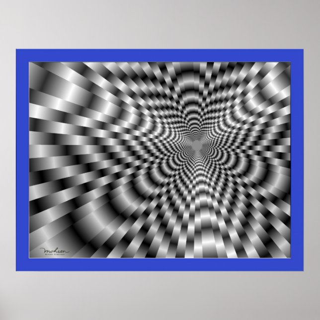 Póster Zona de Slope de Slippery (Frente)