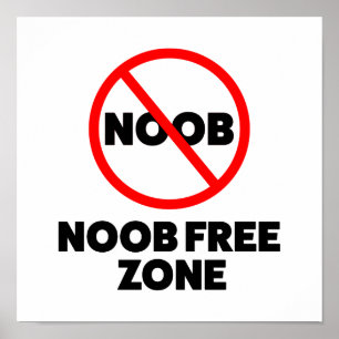Poster Zona franca de Noob