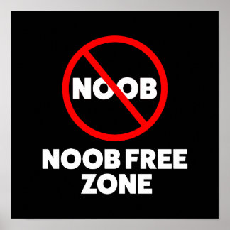 Poster Zona livre de noob