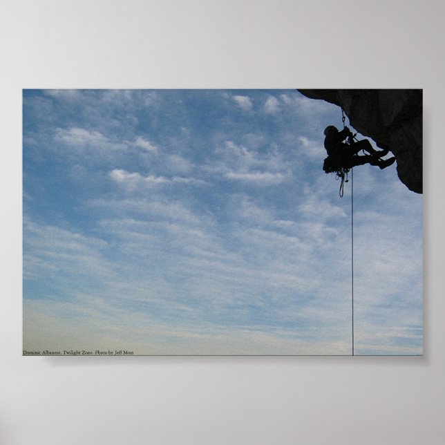 Poster Zona, Shawangunks (Frente)