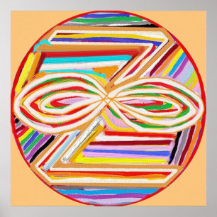 Póster ZONAR - Símbolo de Karuna Reiki