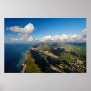Póster Zonguldak, Aerial, Costa Do Mar Negro Da Turquia