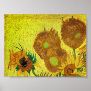 Poster Zonnebloemen (Van Gogh)