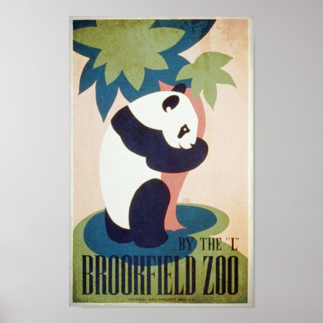 Póster Zoo-Panda Brookfield (Frente)