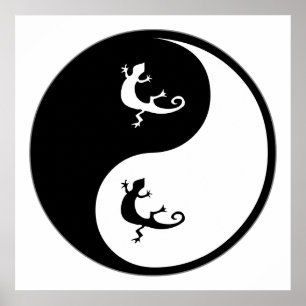 Póster Zoologia de Yin Yang
