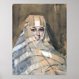 Poster Zorn - Garota Beduína