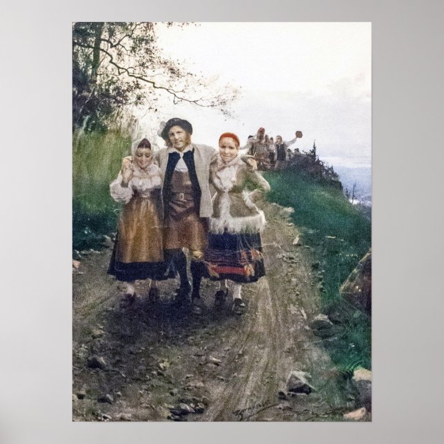 Poster Zorn - Sorte com as Senhoras (Frente)