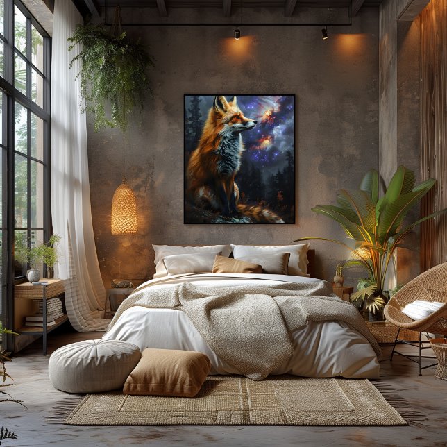 Póster Zorro Celestial: Guardián del Cosmos (Criador carregado)