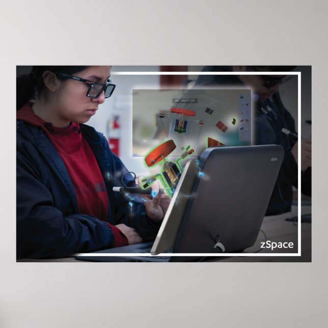poster zSpace - Laboratório do Franklin (Frente)