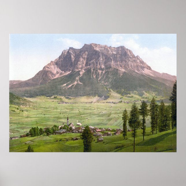 Póster Zugspitze (Frente)