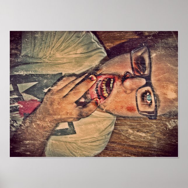 Poster Zumbis são radicais! (Frente)