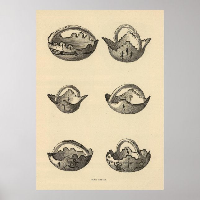 Póster Zuni grails (Frente)