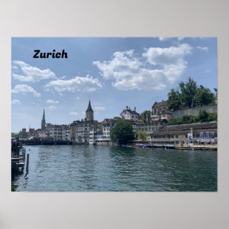Poster Zurique Suíça