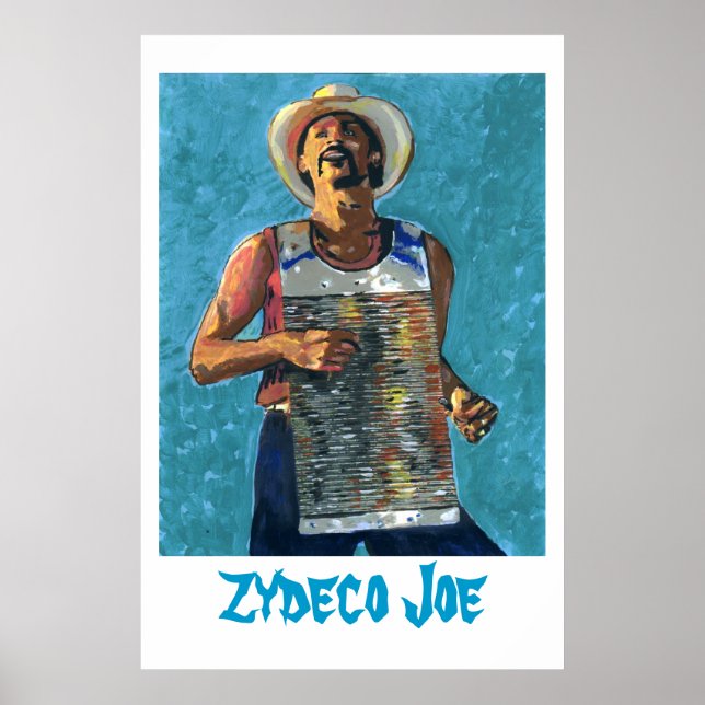 Poster Zydeco Joe (Frente)