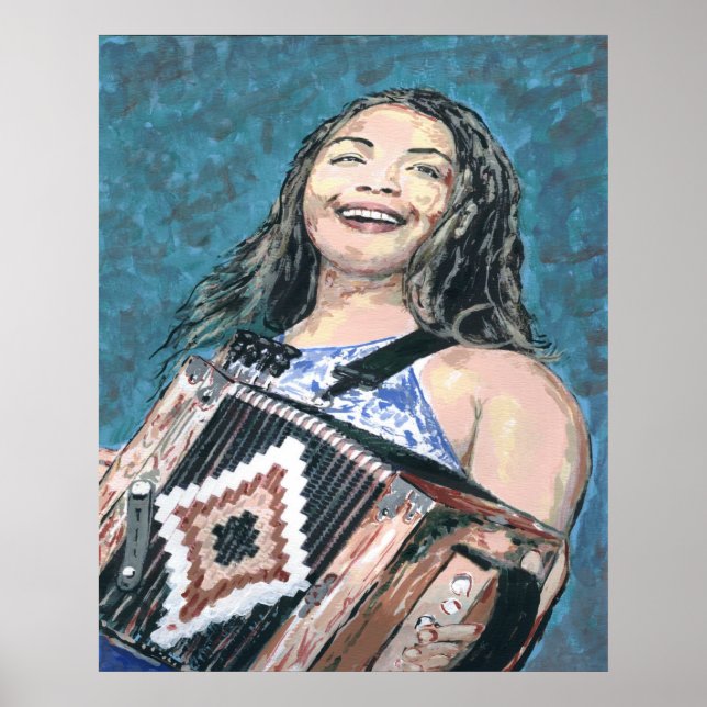 Poster Zydeco Rosie (Frente)