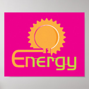 Pôsteres & Impressões para energia engraçada
