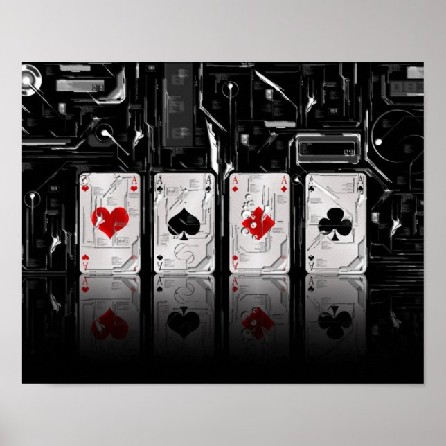 posters "Ace In-Hand" (Frente)